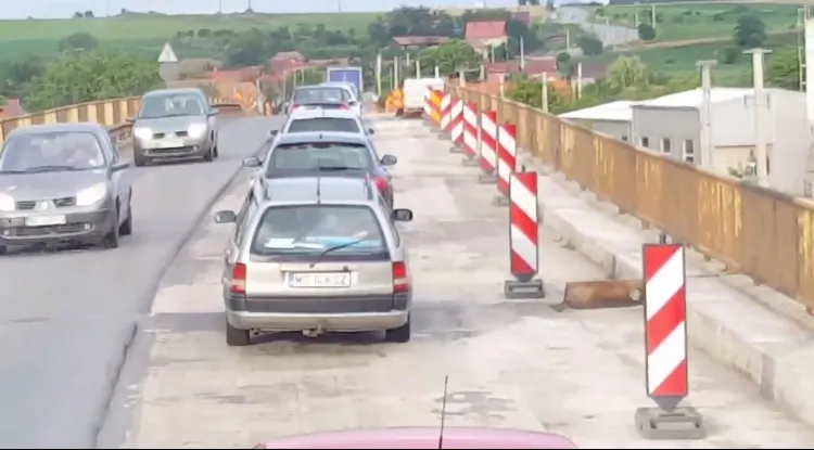 Podul de la Sânpaul, coșmarul șoferilor care circulă pe E60