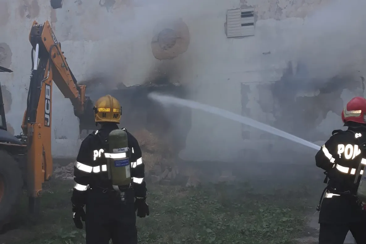 Incendiu la Fabrica de Concentrate din Ungheni