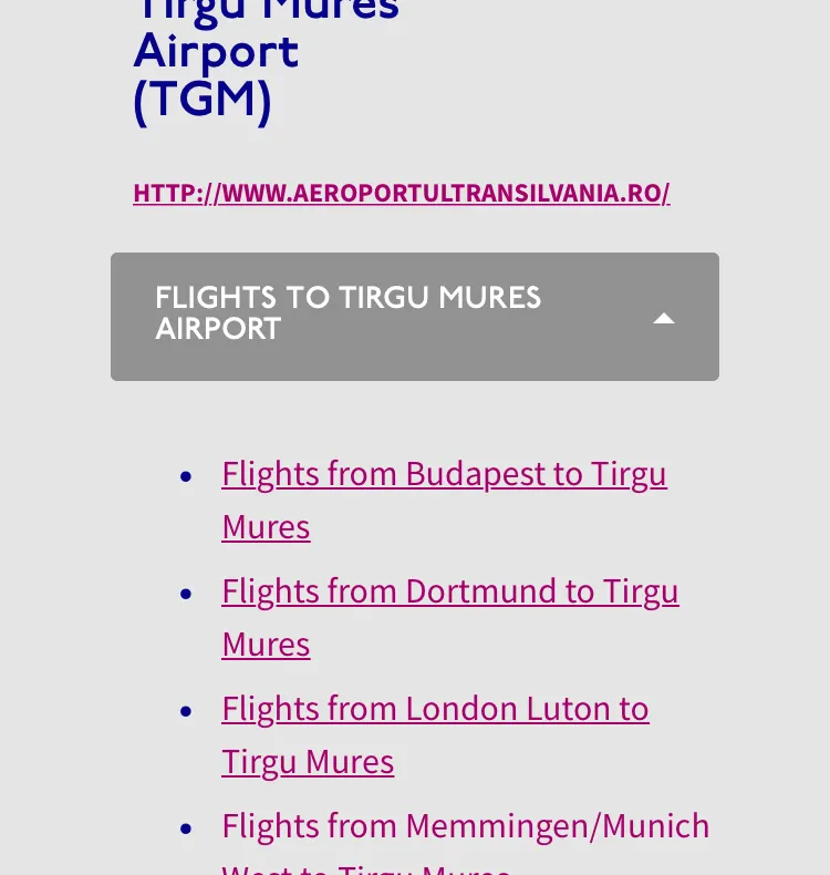 Revin cursele de Londra și Budapesta pe Aeroportul din Tîrgu Mureș