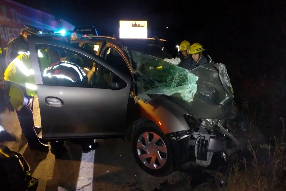 CU PUȚIN TIMP ÎN URMĂ: Accident mortal la Albești