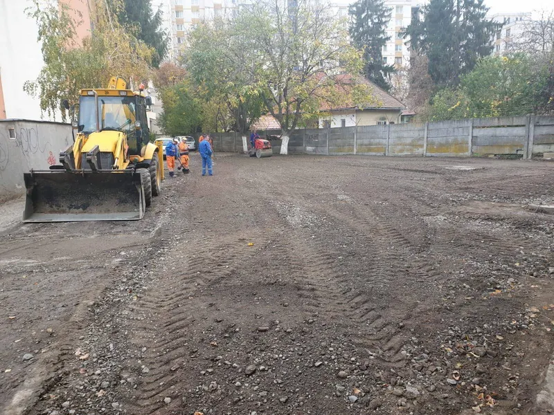TÎRGU MUREȘ: șantiere pentru lucrări edilitare