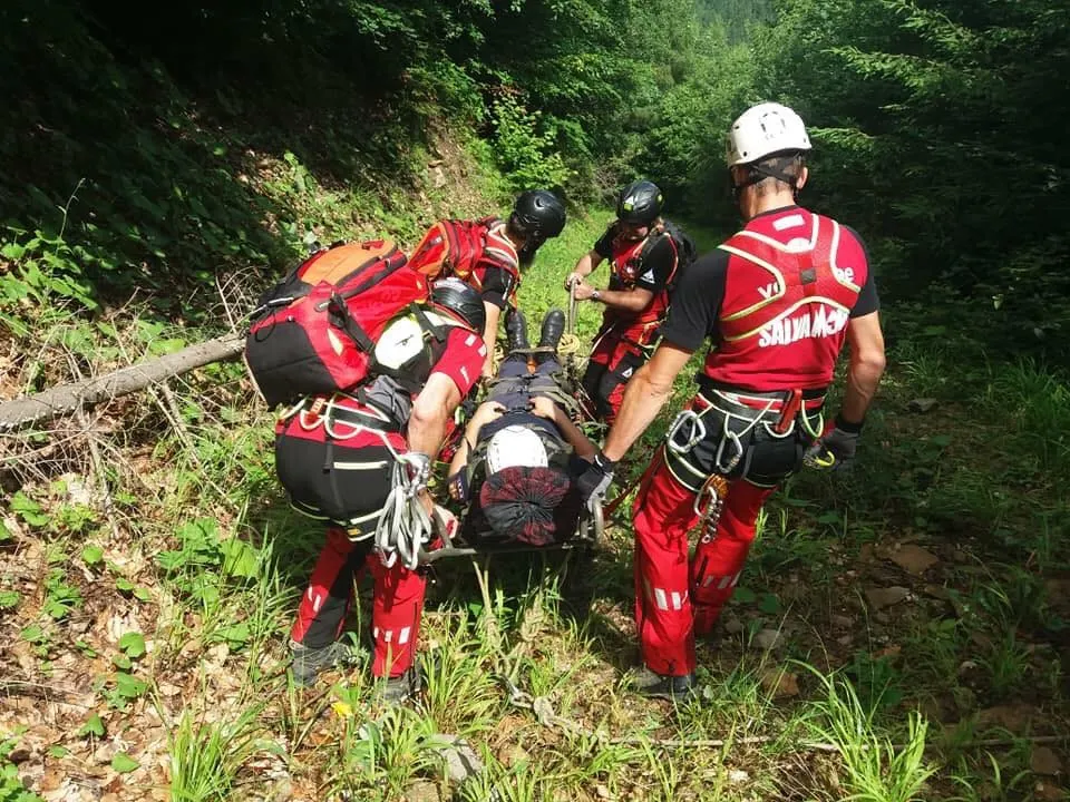 Accident în Munții Gurghiului