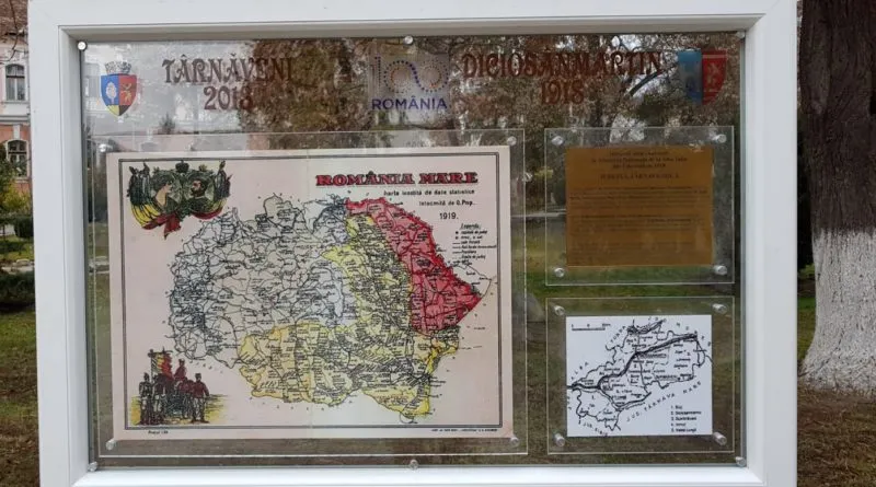 TÂRNĂVENI: Tribut pentru delegații orașului la Marea Unire