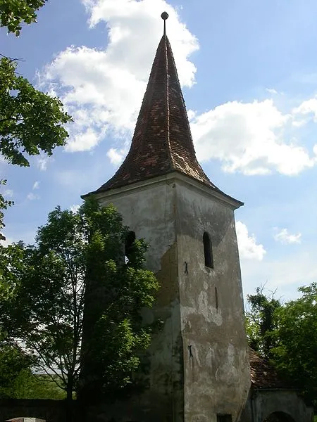 Biserica evanghelică din Daia - reparată cu bani americani