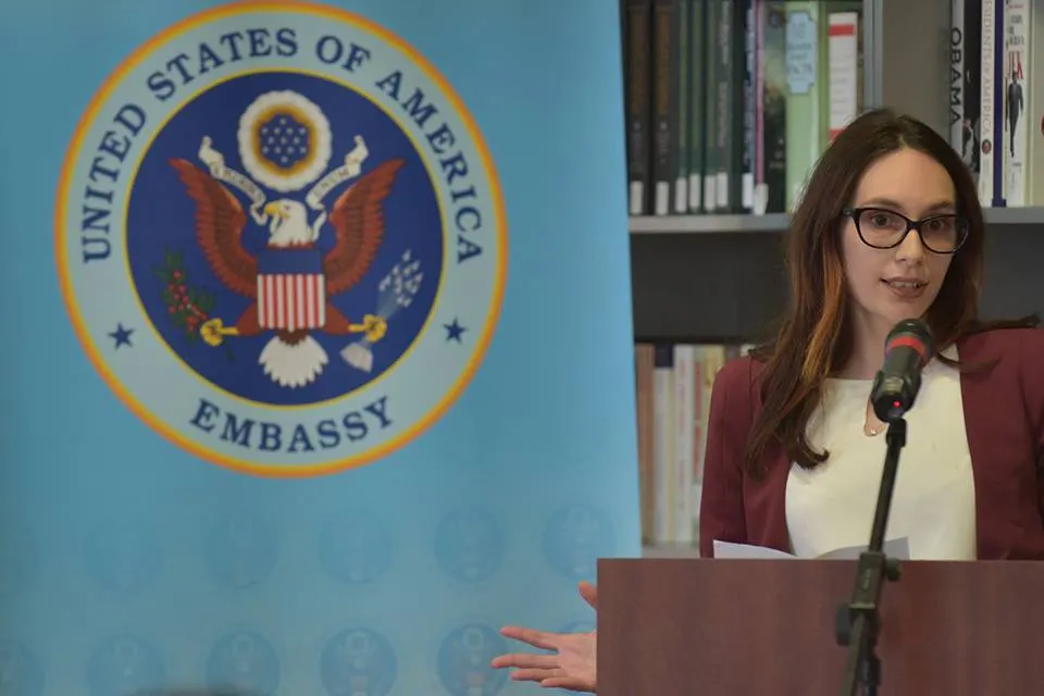 Mureșeancă premiată de Ambasada SUA