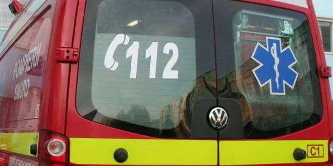 Accident cu o victimă încarcerată, în Sâncrai