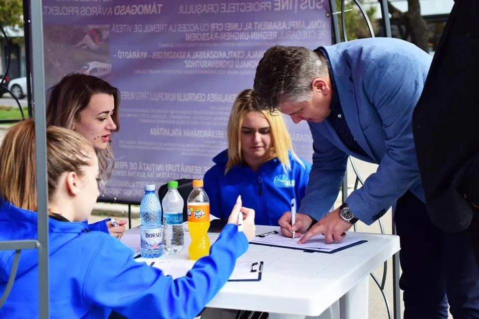 Claudiu Maior susține, împreună cu ALDE, campania de semnături a Primăriei