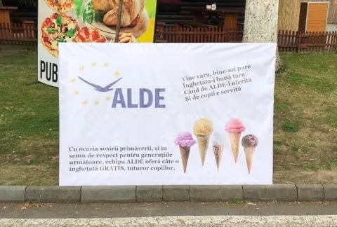 VIDEO: DOSAR PENAL după sesizarea PNL, în cazul "înghețatei electorale" împărțită de ALDE