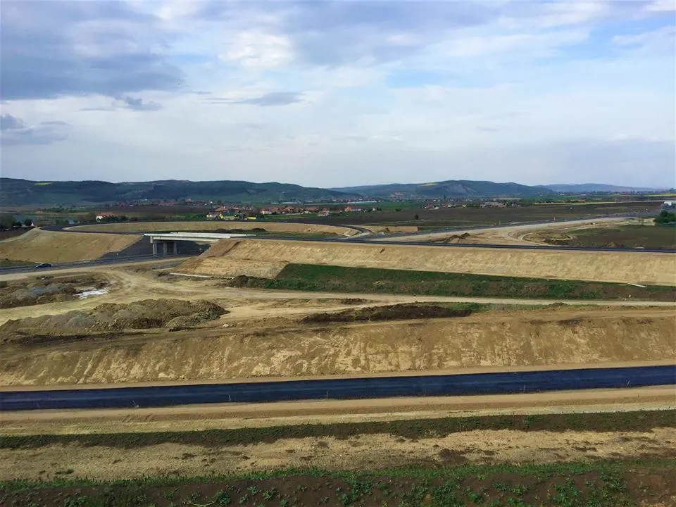 FOTO/ PREVIZIUNE: De Paștele viitor, circulăm pe Autostradă, de la Iernut la Chețani