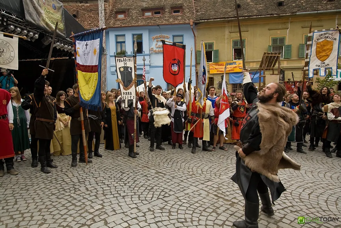 250 de artiști, din 4 țări, prezenți la Festivalul Sighișoara Medievală