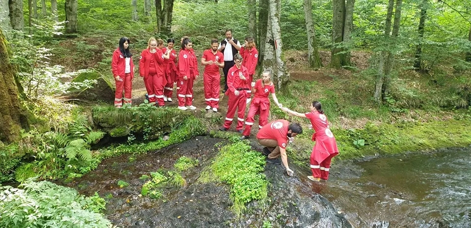 FOTO: Voluntarii de la Crucea Roșie Mureș, bilanț după tabăra de la Bistra