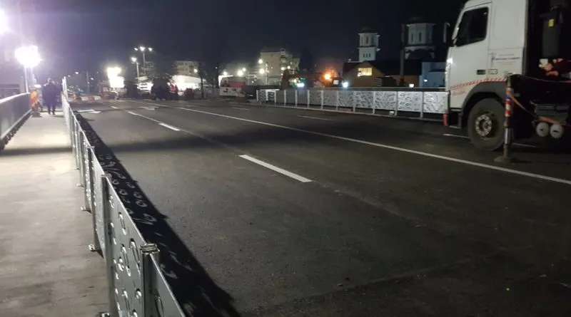 TÂRNĂVENI: Podul Centenarului se inaugurează de Ziua Națională