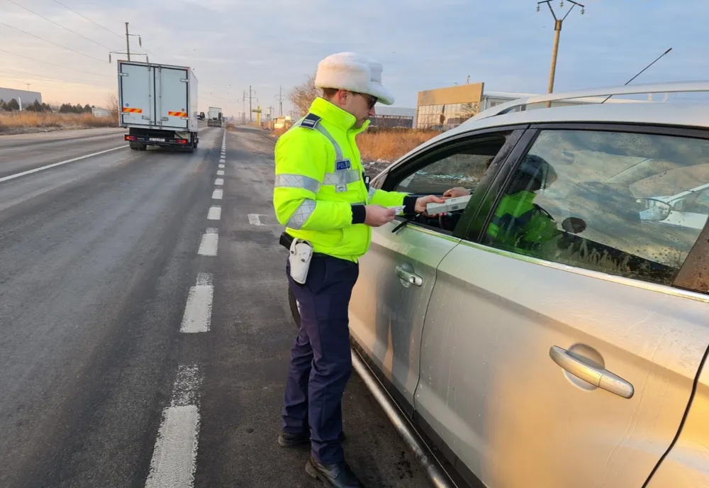 Un bărbat din Reghin a încercat să păcălească polițiștii de 1 aprilie și s-a ales cu dosar penal