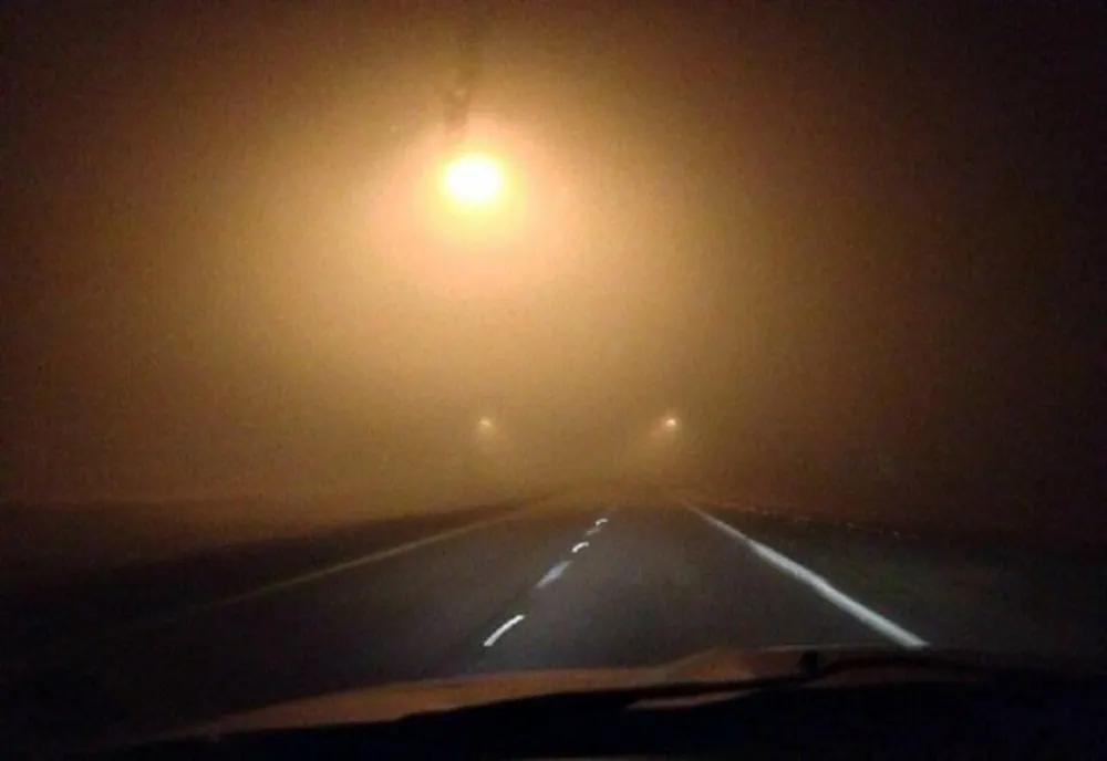 Avertizare de ceață densă în Alba, Brașov, Covasna, Mureș și Harghita
