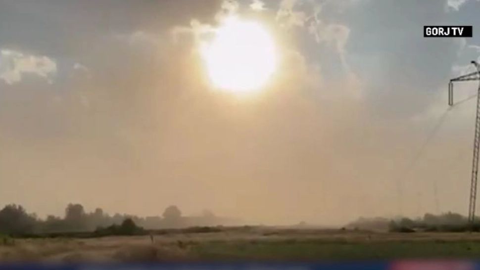 Efect neașteptat la vijeliei, în Maramureș: Vântul a antrenat praf de minereu steril neferos de pe trei iazuri din județ