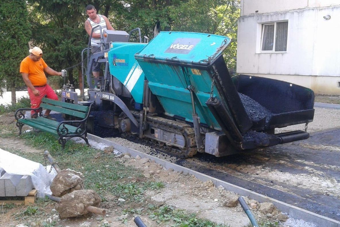 Lucrări edilitare în Tîrgu Mureș