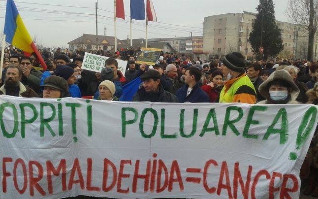 Reghin: Fabrica de formaldehidă revine