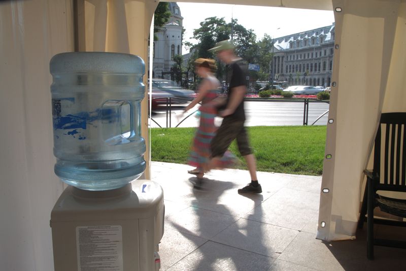 Măsuri împotriva caniculei, la Tîrgu Mureș