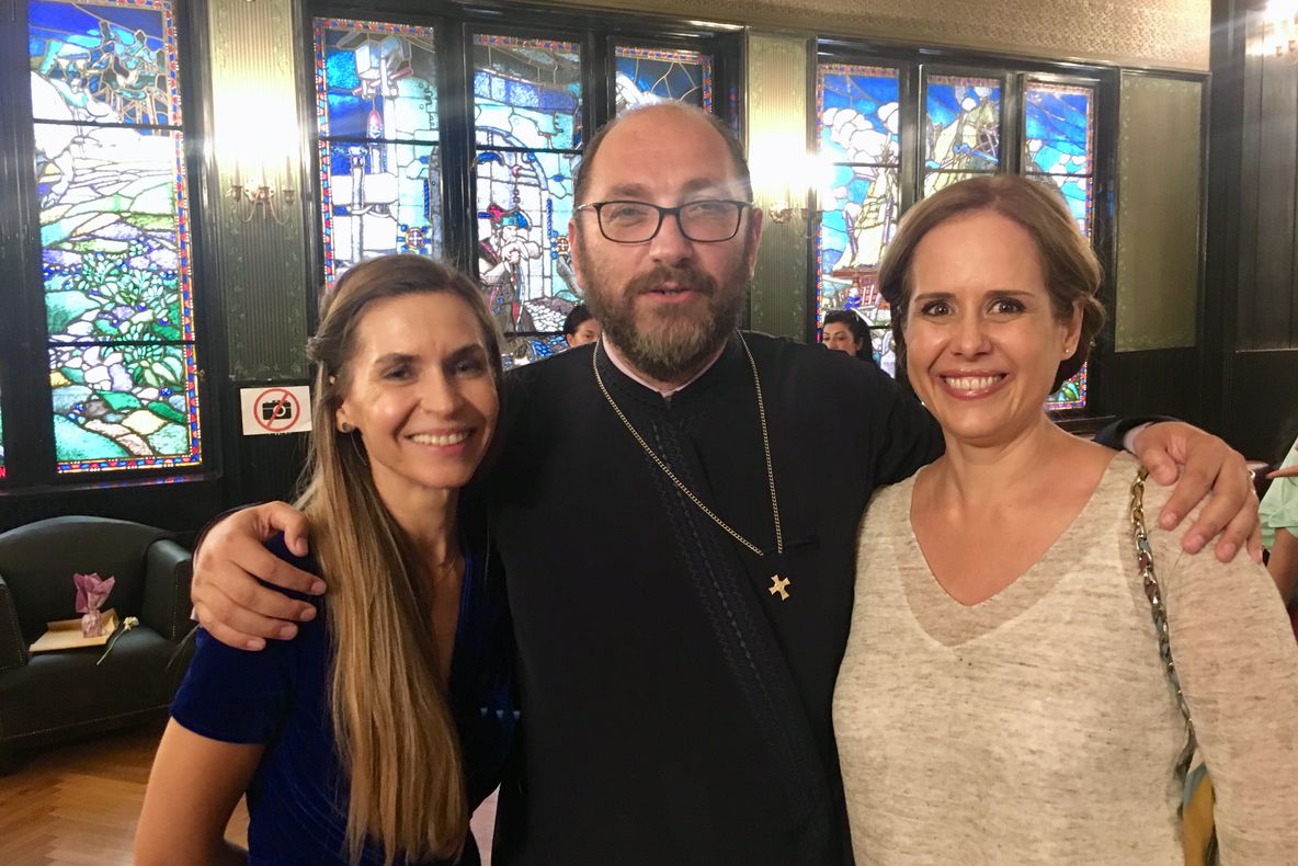 Regal la Tîrgu Mureș cu pr. Constantin Necula