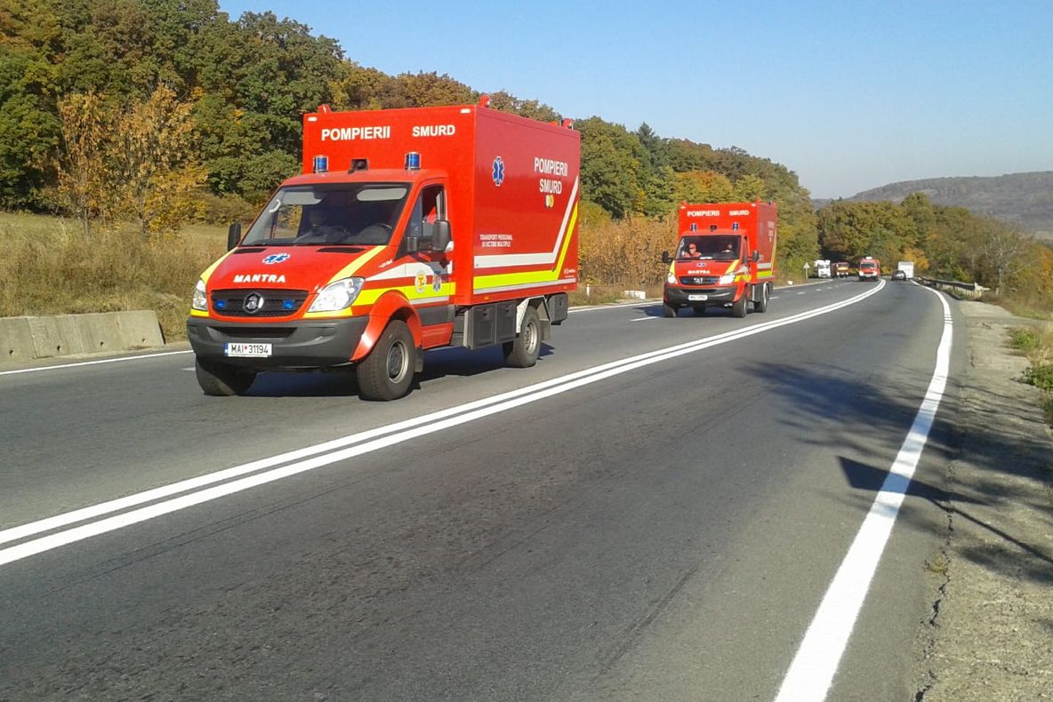 FOTO: Alertă roșie de nivel IV în județul Mureș. EXERCIȚIU