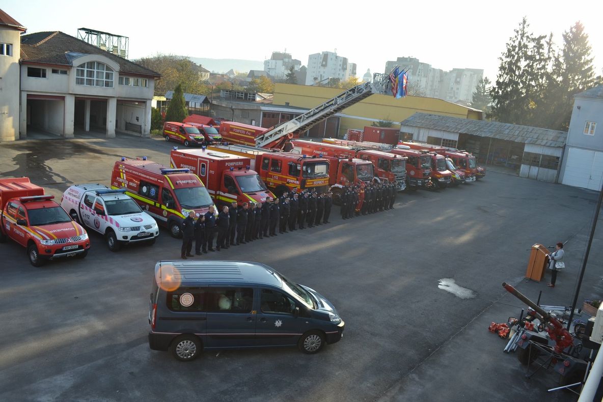 Donație britanică pentru județul Mureș