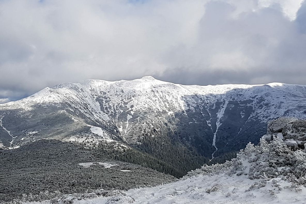 Zăpadă de 40cm la munte!