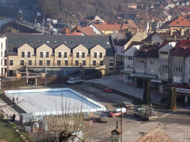 Patinoarul din Sighișoara, gata de inaugurare