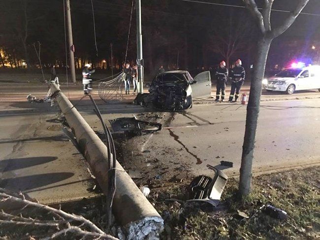 Accident cu două victime, la Saschiz