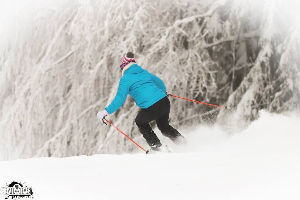 Zăpadă pe pârtiile din Sovata, Toplița și Bucin. FOTO: Barabási Attila-Csaba