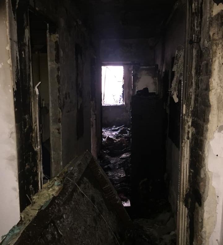 FOTO: Primele imagini din apartamentul în care a avut loc explozia