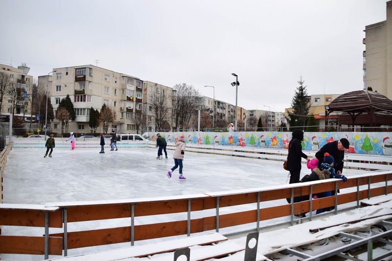 Târgumureșenii, amatori ai sporturilor pe gheață