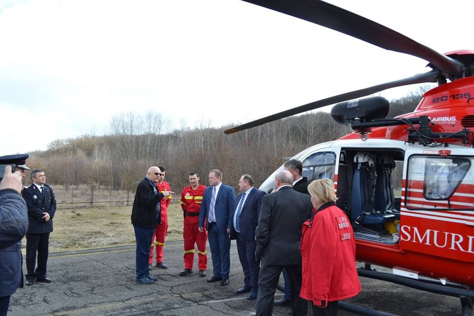 FOTO: Medicina de urgență mureșeană - model pentru Ucraina