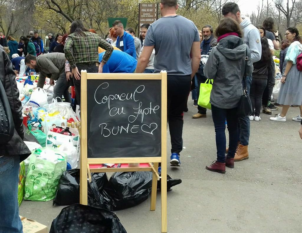 Copacul cu fapte bune, duminică, la Târgu Mureș