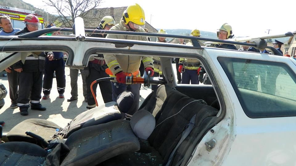 FOTO: Desfășurare a forțelor de intervenție în caz de urgență, la Săbed