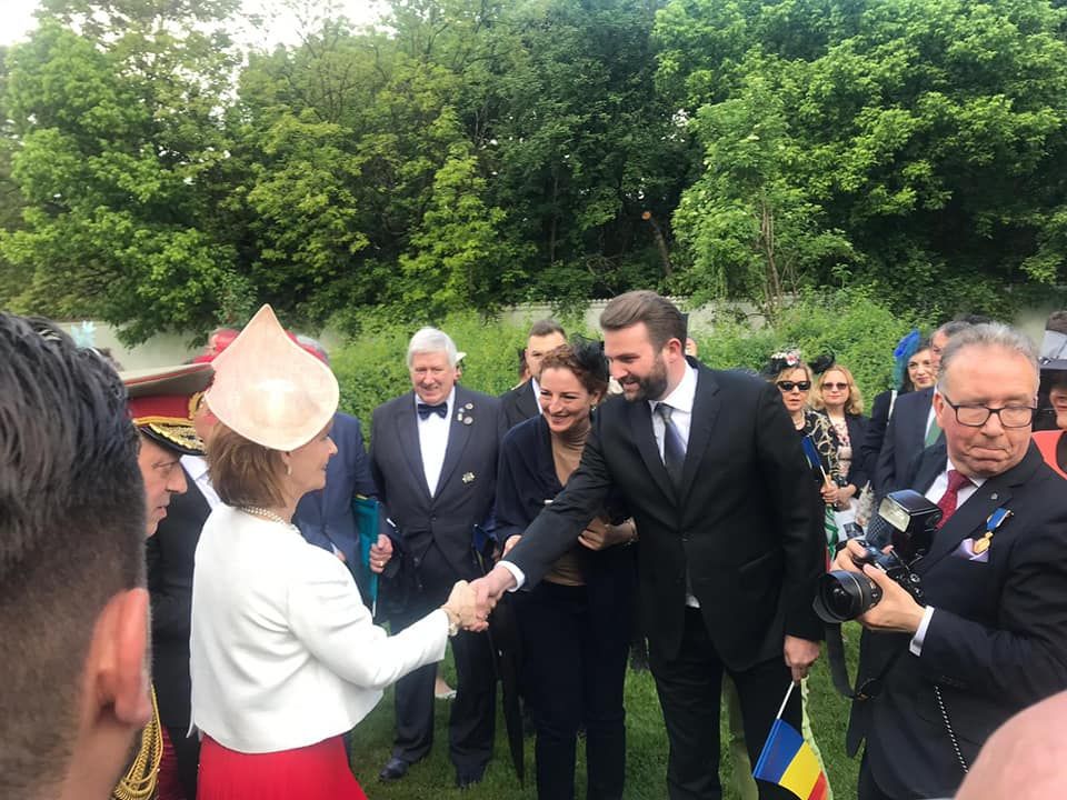 FOTO: Proiectul Școlii Profesionale din Râciu, adus în fața Casei Regale a României