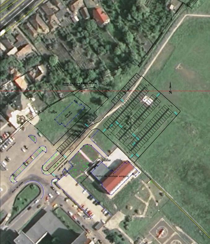 Așa va arăta parcarea de 150 de locuri de la Spitalul Clinic Județean de Urgență Târgu Mureș