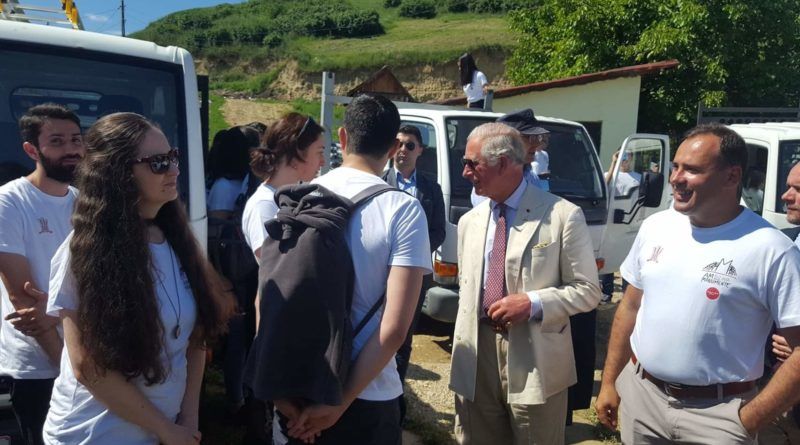 Prințul Charles a ajuns la Târnăveni, în satul aparținător Cuștelnic