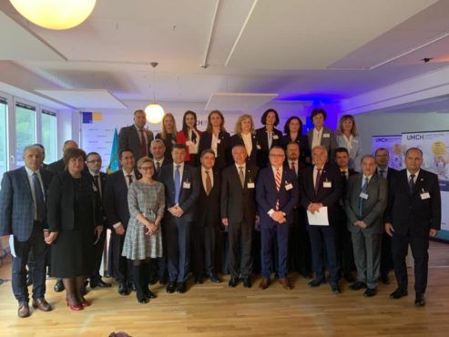 Campusul UMFST din Hamburg, inaugurat în prezența lui Emil Hurezeanu, amabasadorul României în Germania