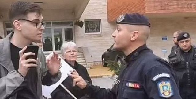 VIDEO: Mesajul elevului amendat de Jandarmerie, după 5 cinci luni de la vizita lui Dăncilă