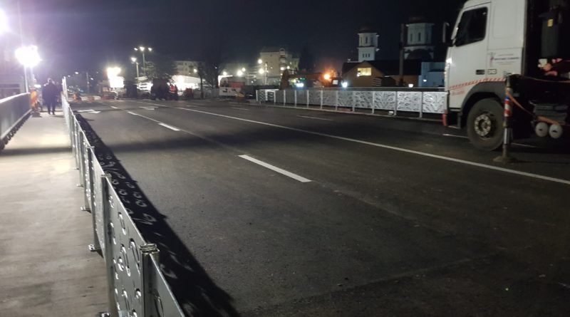 TÂRNĂVENI: Podul Centenarului se inaugurează de Ziua Națională