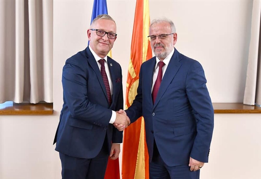 Cristian Chirteș - întâlnire diplomatică de nivel înalt, în Macedonia de Nord