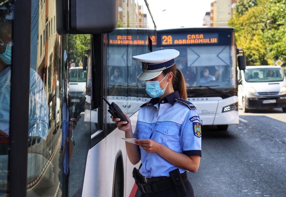 34 de mureşeni amendaţi ca urmare a nerespectării măsurilor de protecţie individuală.