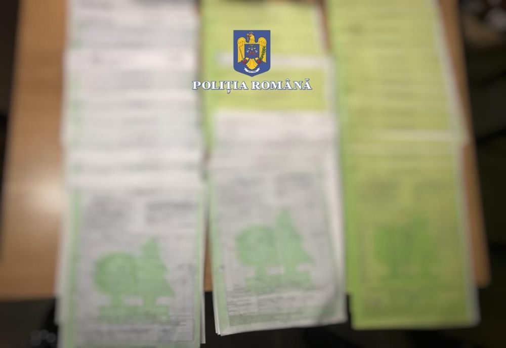 Percheziții în Alba, Sibiu și Mureș la persoane bănuite de fals în domeniul silviculturii