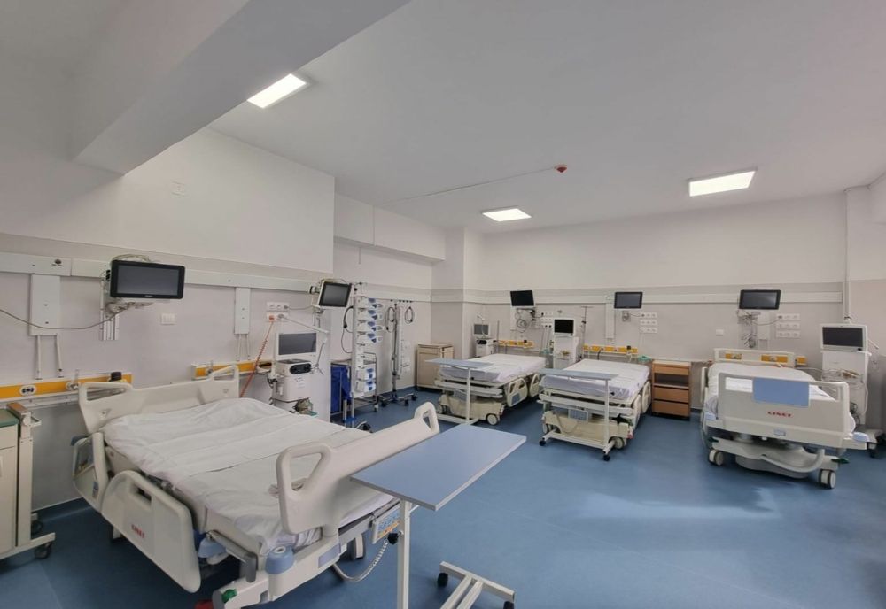 Cel mai mare salon ATI de la Spitalul Clinic Judeţean de Urgenţă Târgu Mureş a fost renovat (FOTO)