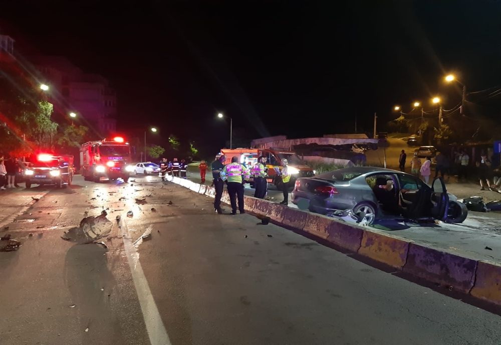 FOTO: Accident în Târgu Mureș! Trei persoane au ajuns la spital