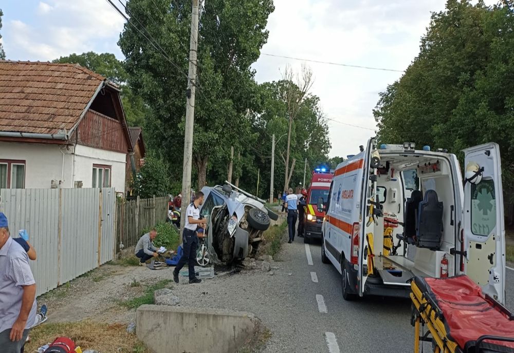 Accident pe DN 15, în Gornești! Șase persoane au fost rănite, una fiind în stare foarte gravă