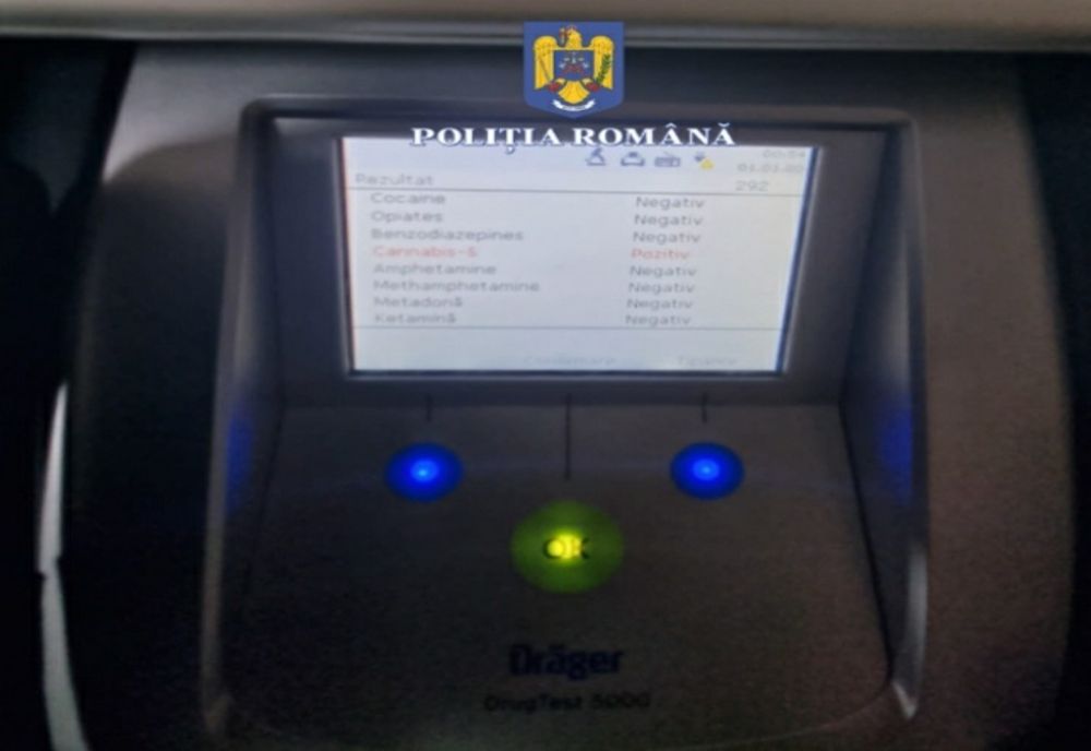 Tânără de 22 de ani din Reghin prinsă drogată la volan