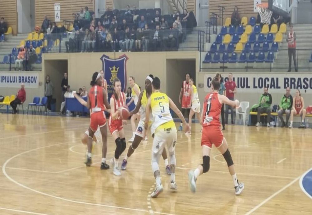 BASCHET: Olimpia CSU Brașov o învinge pe BC Sirius Târgu Mureș