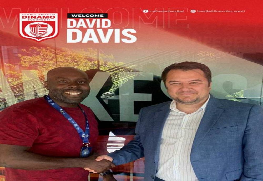 Handbal masculin: David Davis, noul antrenor al echipei CS Dinamo Bucureşti