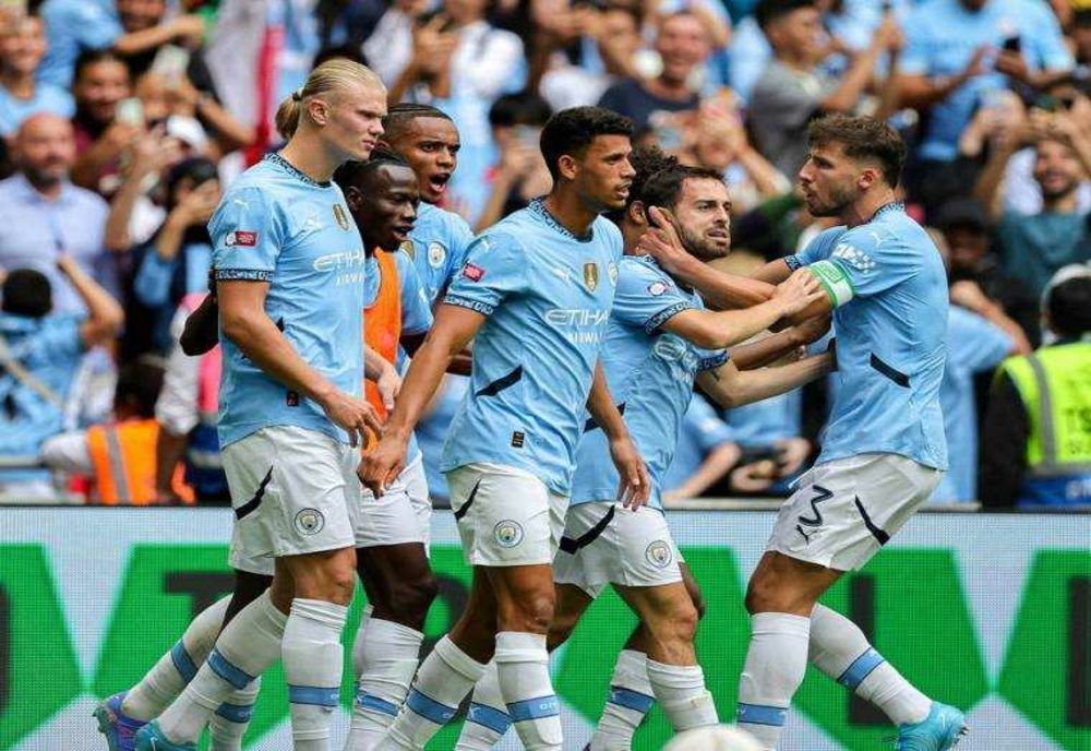 ECHIPA MANCHESTER CITY A CÂȘTIGAT SUPERCUPA ANGLIEI DUPĂ VICTORIA ÎN FAȚA LUI MANCHESTER UNITED
